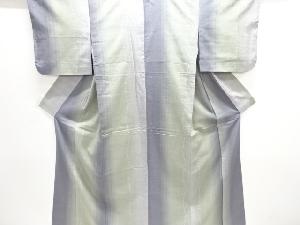 十字絣織り出し手織り紬着物